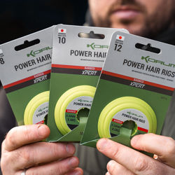 Korum Xpert Power Barbed Hair Rigs 1m